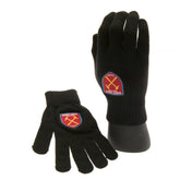 West Ham handschoenen Kinderen zwart